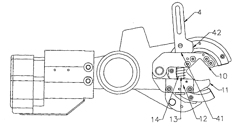 Cable stripping machine