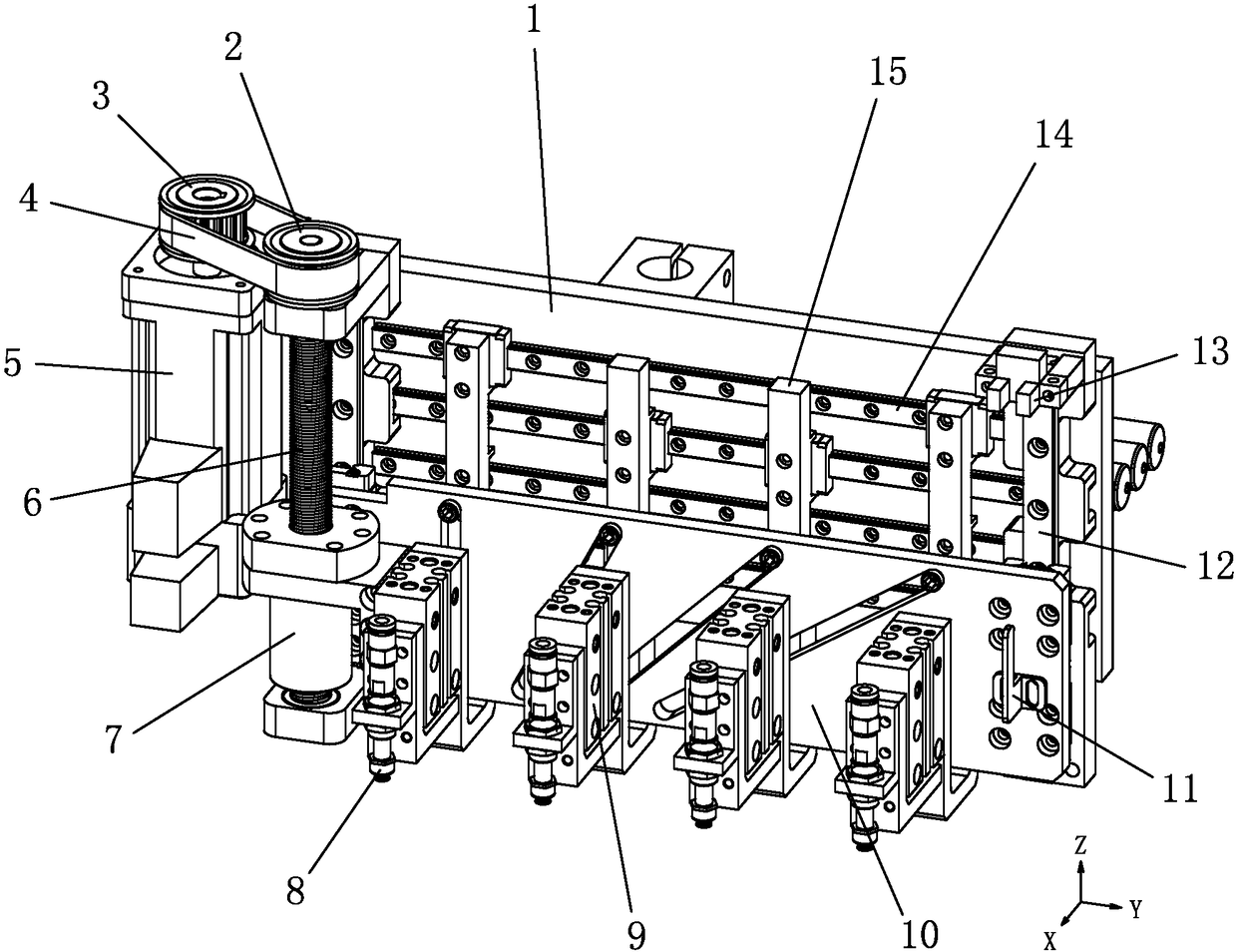 Adjustable-type precise sorting fixture