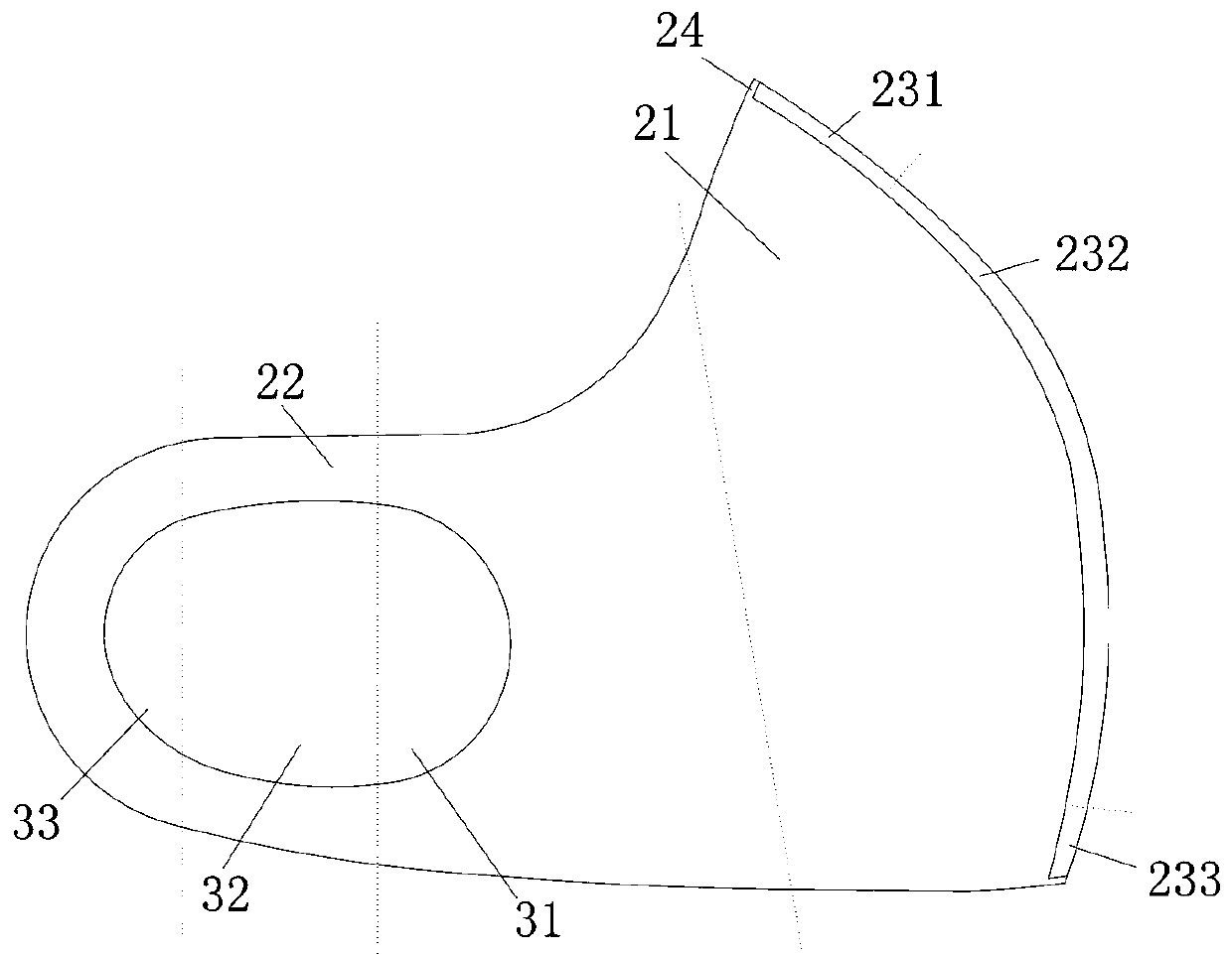 Ear belt type multi-layer composite mask and production method thereof