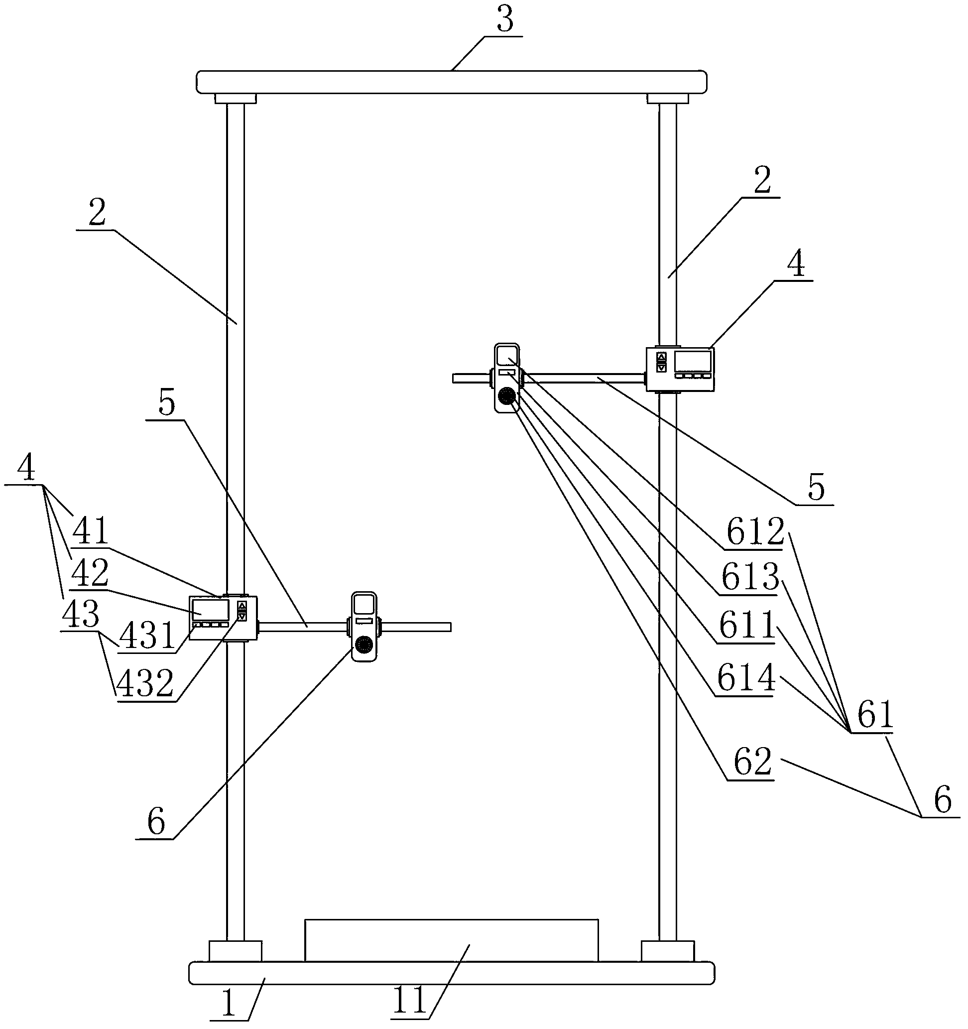 Laser data gauge