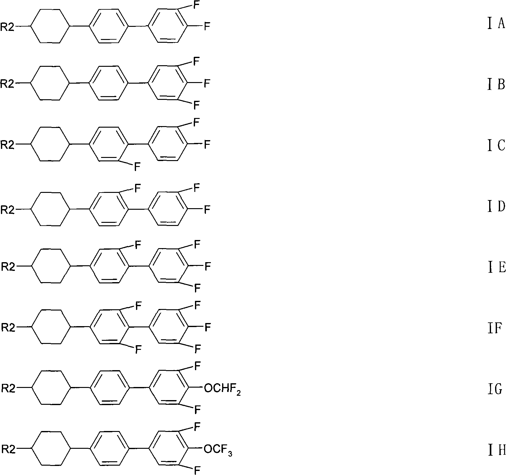 Nematic liquid crystal composition