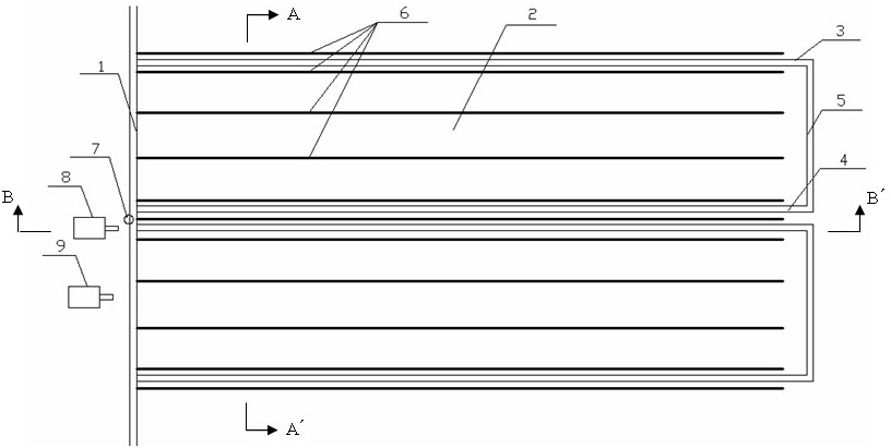 Integrated mining method for commonly mining coal and gas of high mine