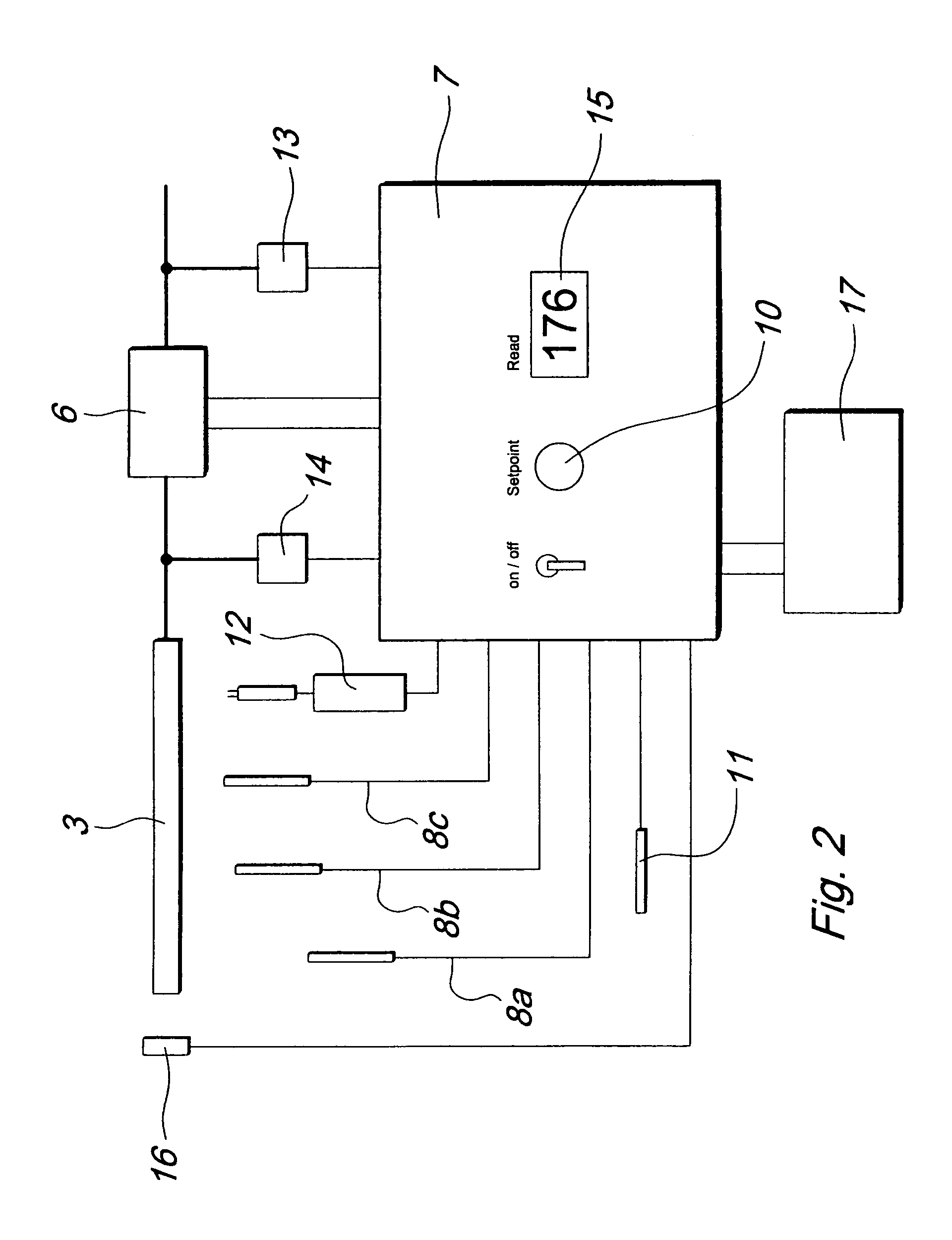 Gas-fired cooking apparatus with control of cooking temperature