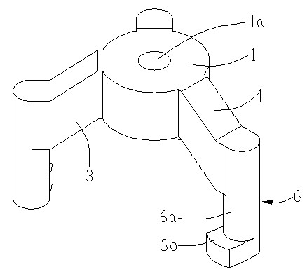 Device for quickly dismounting skid driving wheel of automobile production line