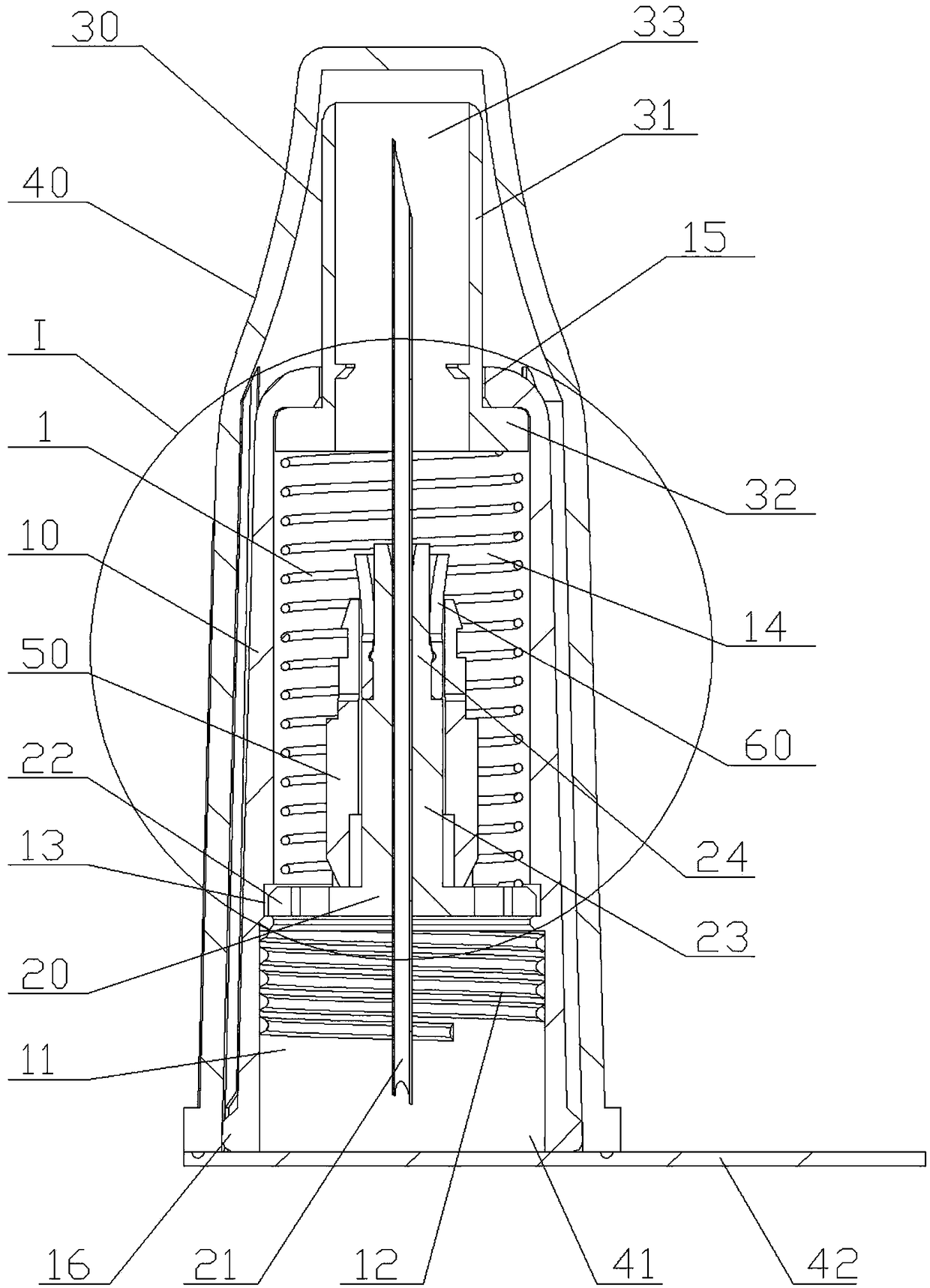 Single-use anti-acupuncture insulin injection pen and anti-acupuncture method