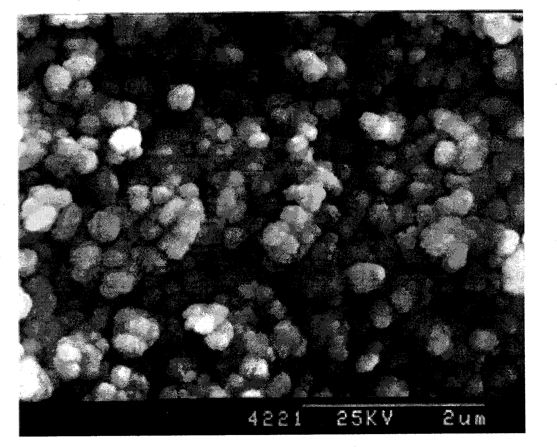 Method for preparing anode material lithium iron phosphate