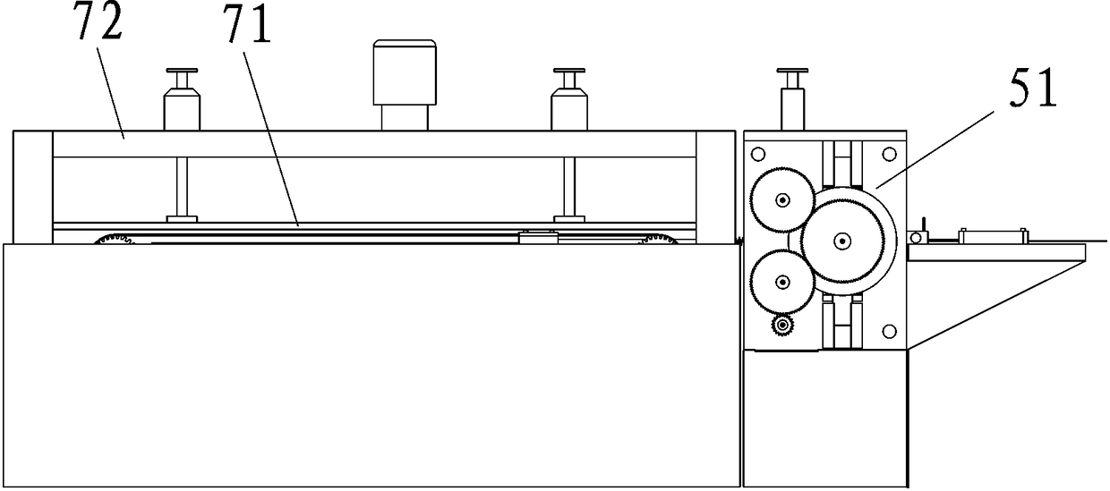 A push-and-stack paper stacking equipment and forming process