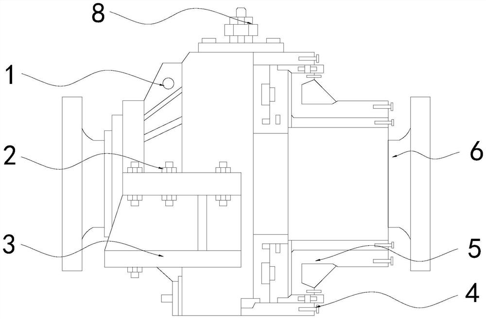 Novel thrust bearing structure for ship