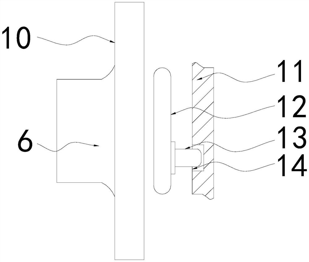 Novel thrust bearing structure for ship