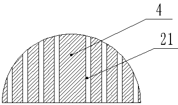 Coating dispersion machine capable of moving left and right