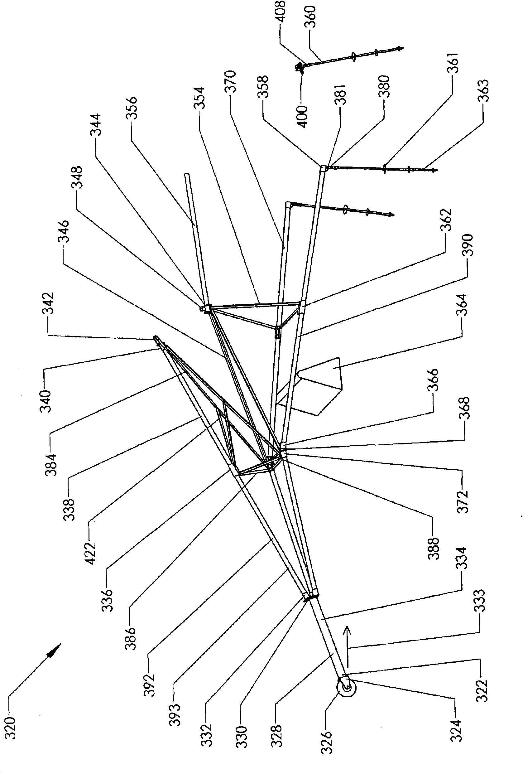 Collapsible tower