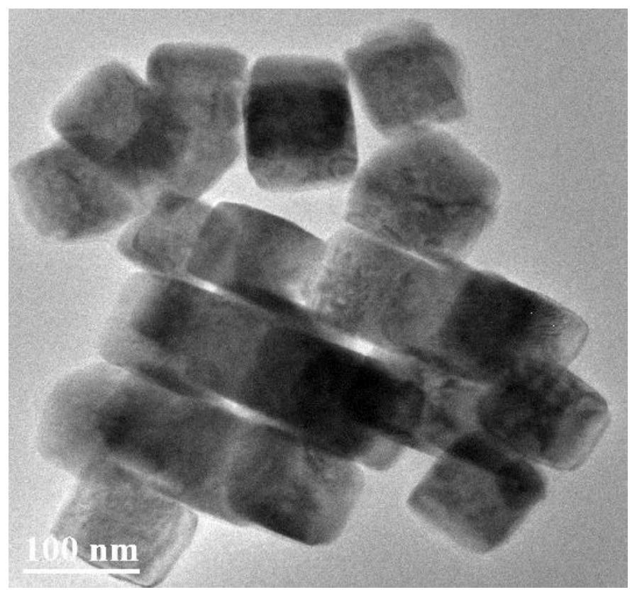 Copper-based compound/copper nanoelectrode with interface synergistic effect and preparation and application of copper-based compound/copper nanoelectrode