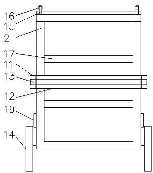 Unpowered slag unloading trolley