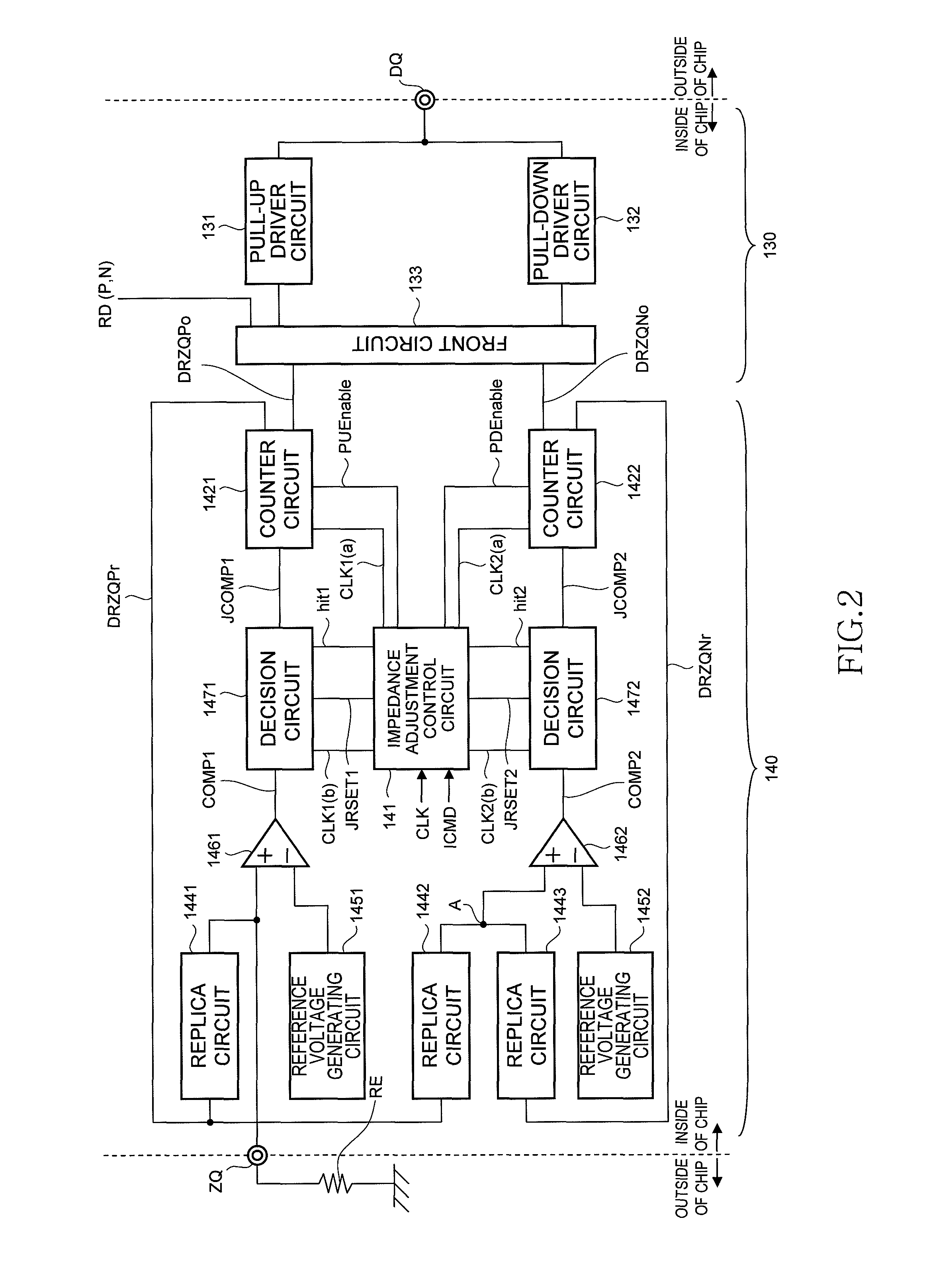 Impedance control circuit and semiconductor device including the same