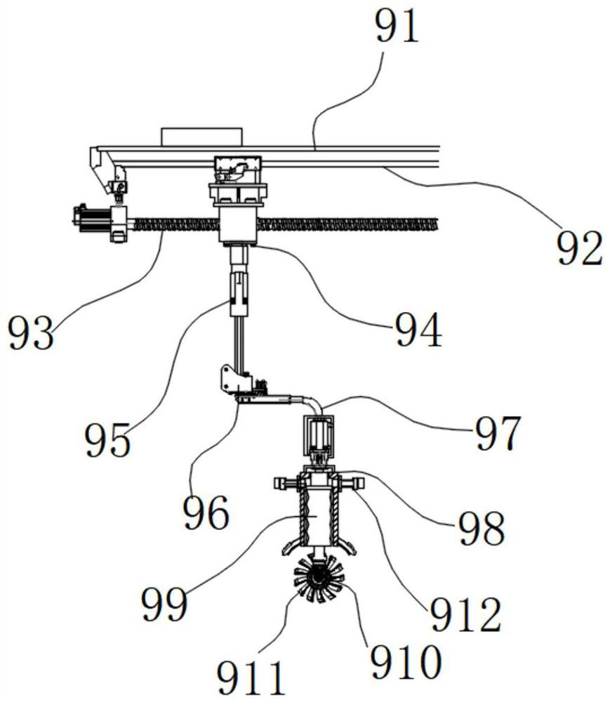 Quantitative simulation device for lake level recovery