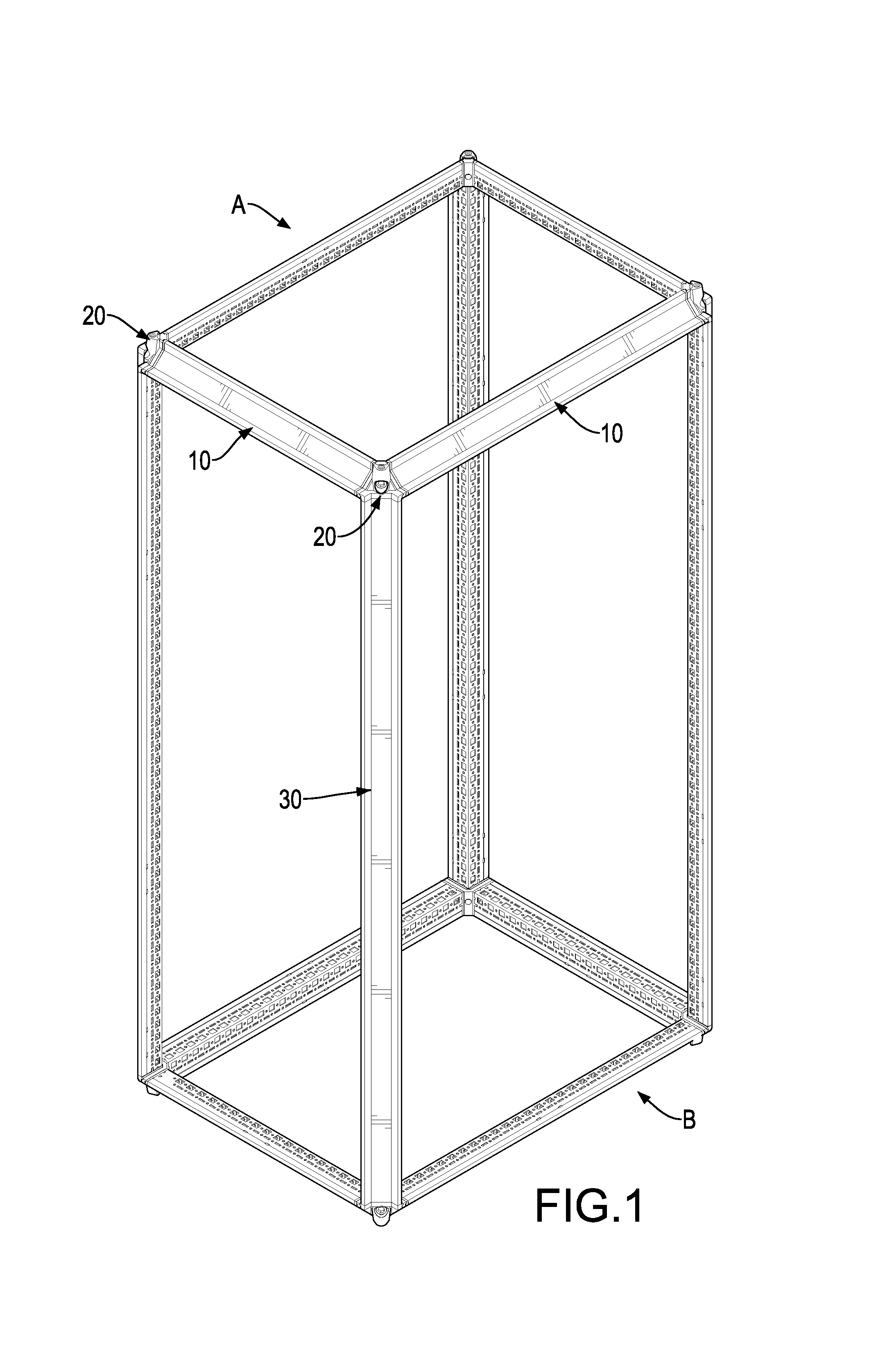 Combined frame for an electromechanical box