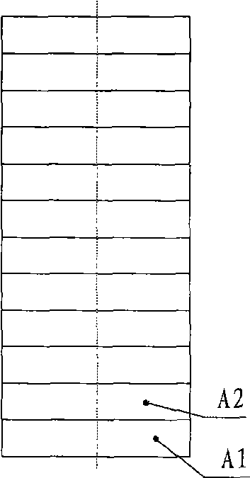 Radio frequency induction lamination level sensor