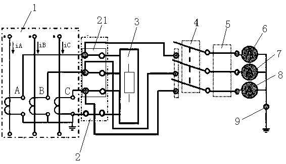 Open circuit preventing device and method for charged breaking of current circuit