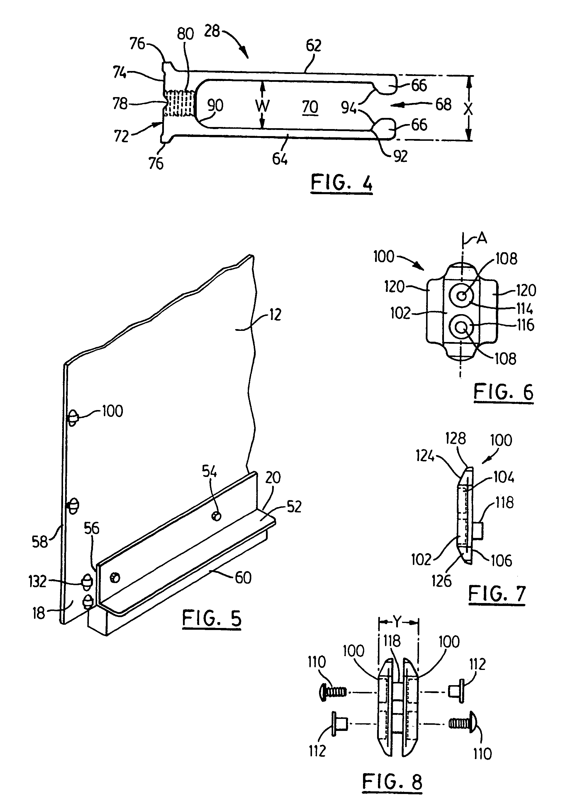 Roll-up flexible door and guides therefor