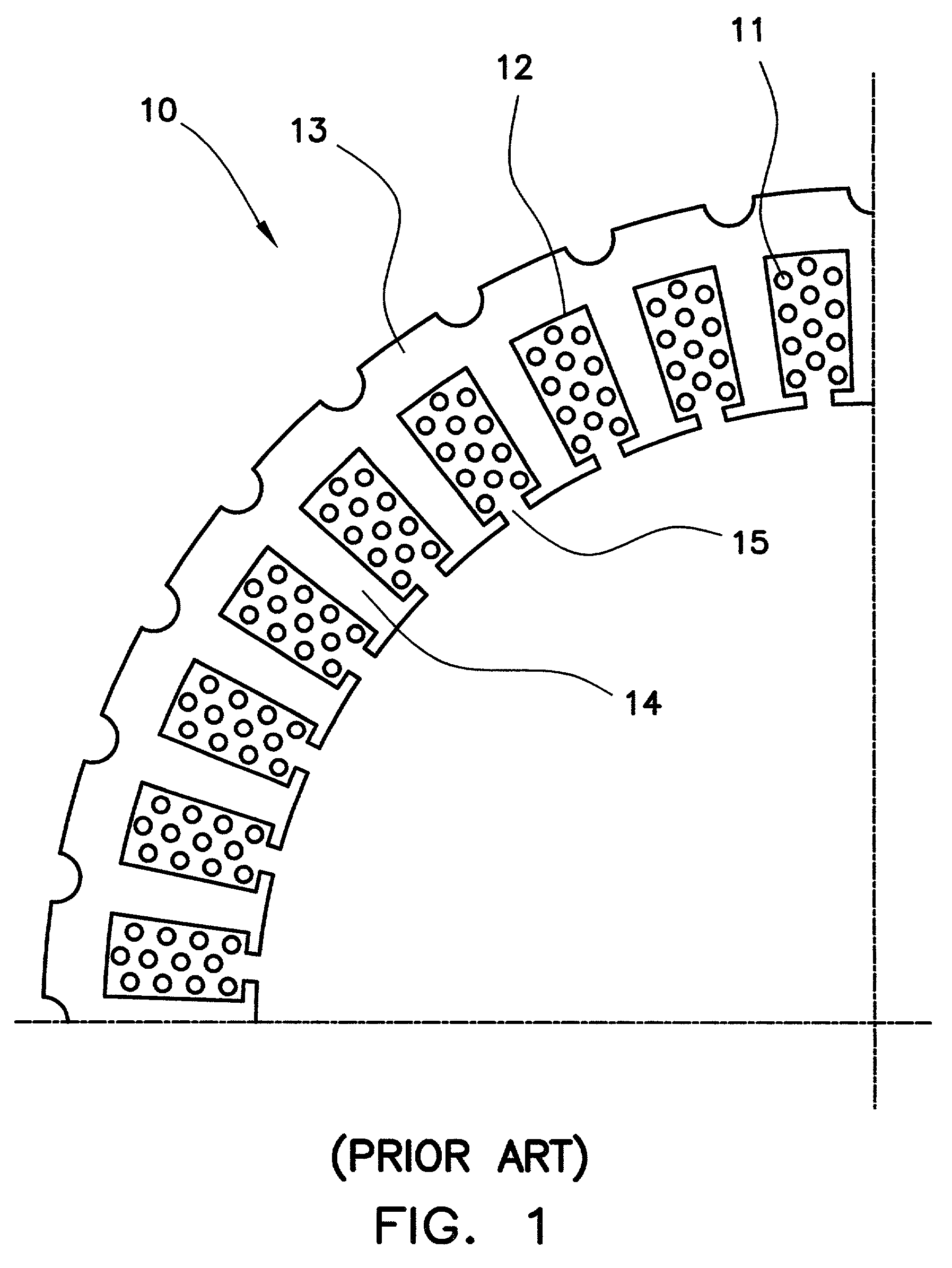 Electromagnetic device with embedded windings and method for its manufacture