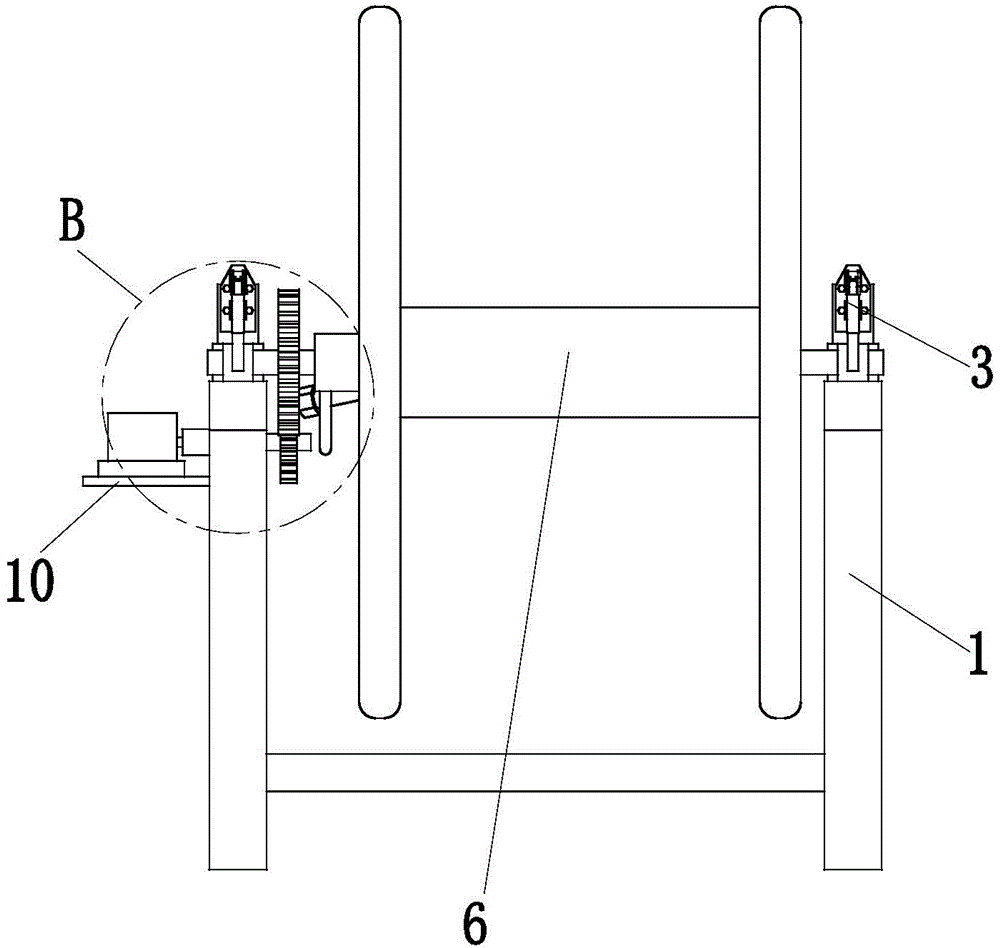 Cable winding device