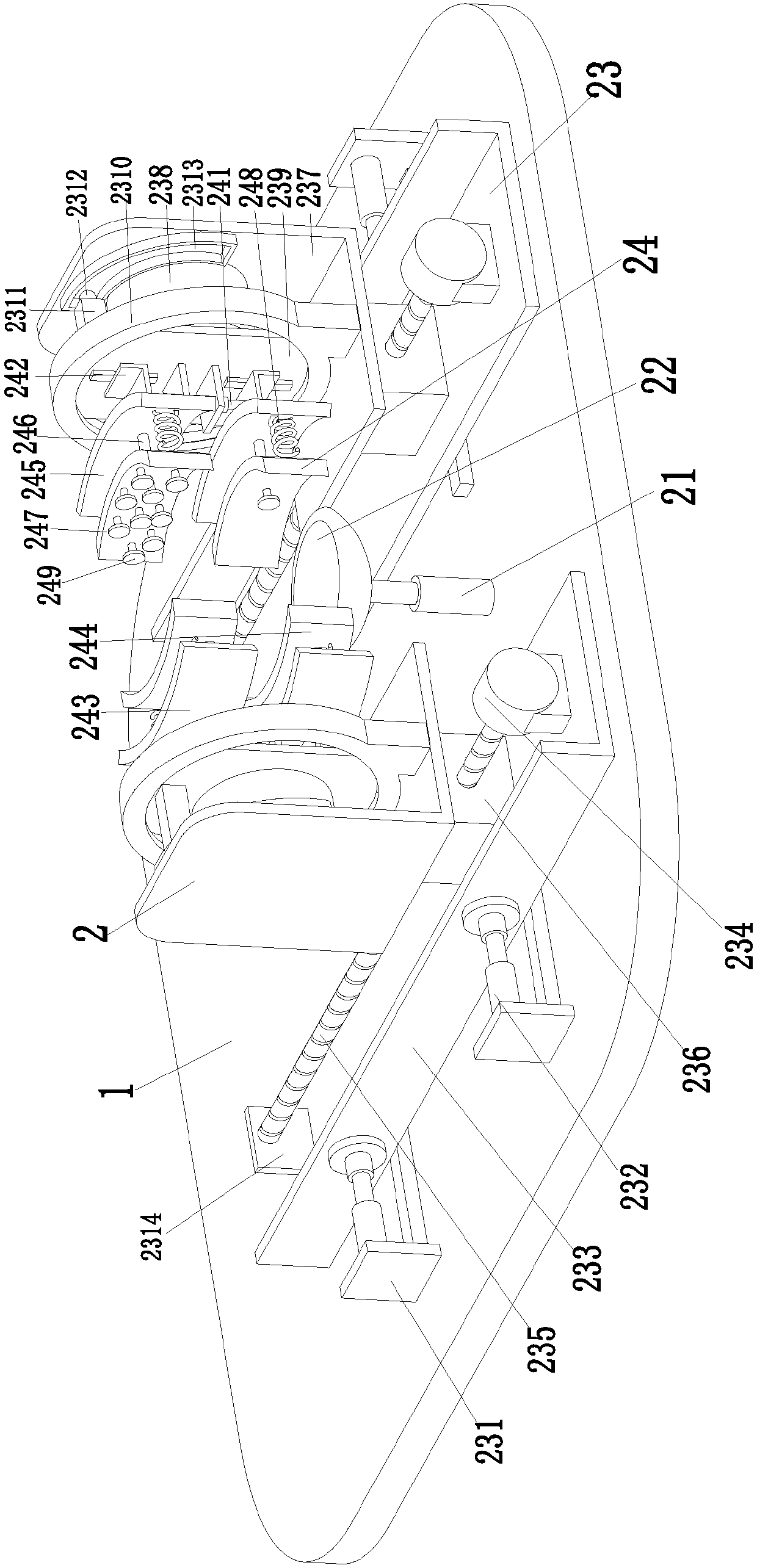 Automatic gourd ladle opening separator for traditional Chinese medicines for treating orthopedic diseases in hospitals