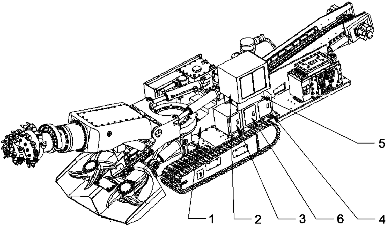 Tunneling machine cutting trace planning system and method