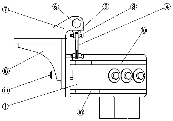 Stone deflector for locomotive