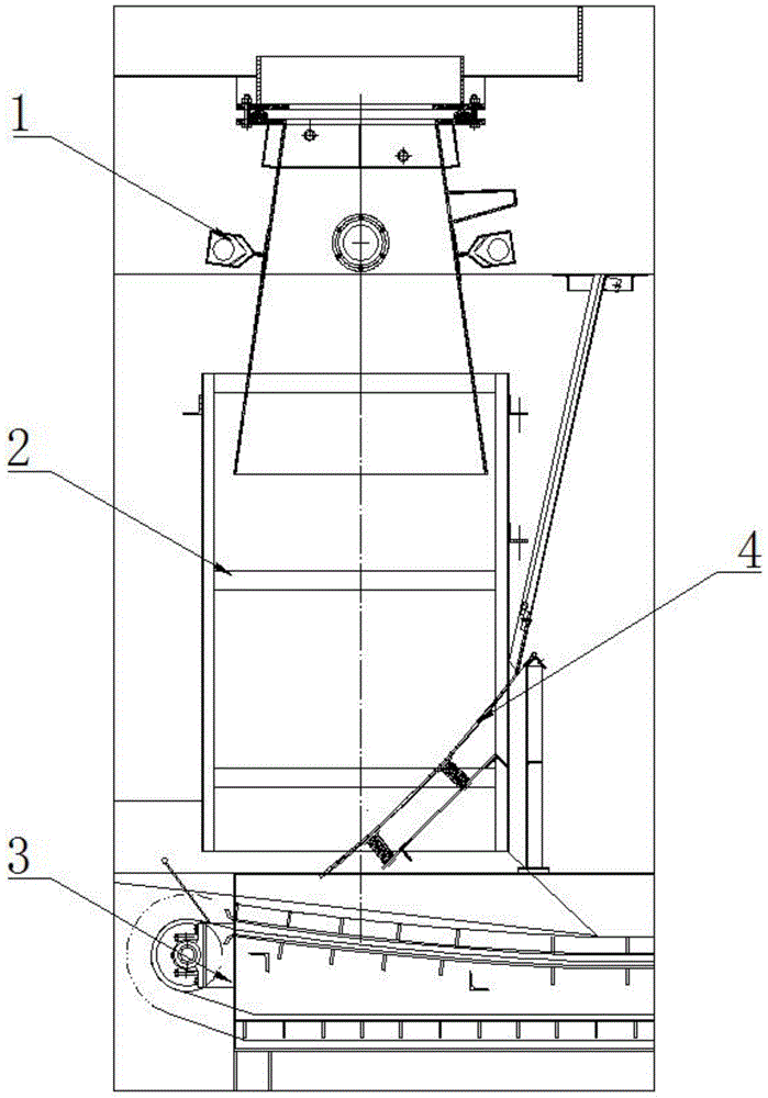 Composite spring buffer device for preventing bumping in oil tank