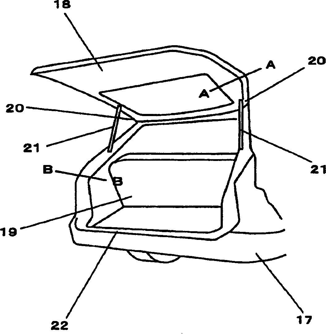 Mover opening/closing control device