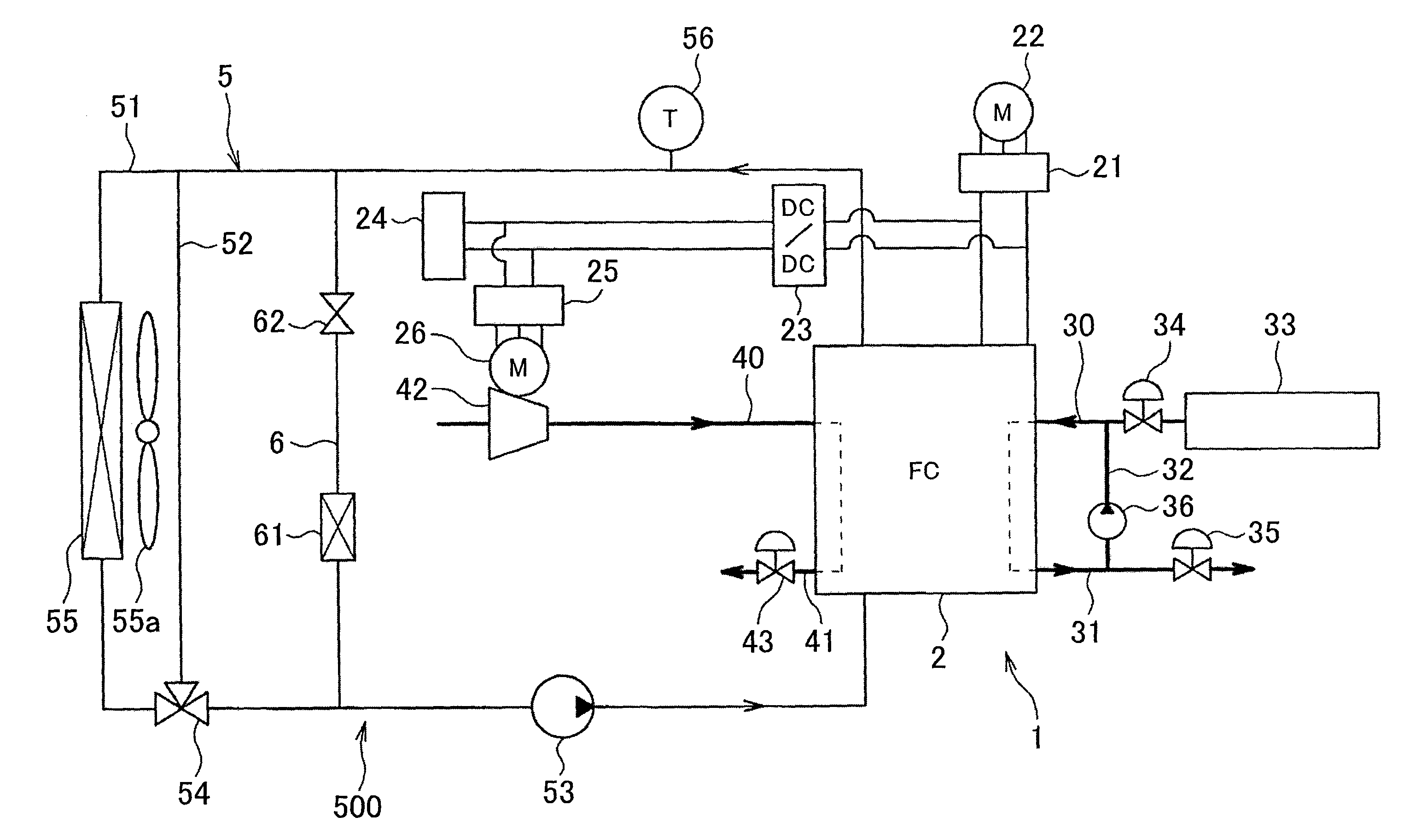 Fuel cell vehicle air-conditioning apparatus and control method thereof