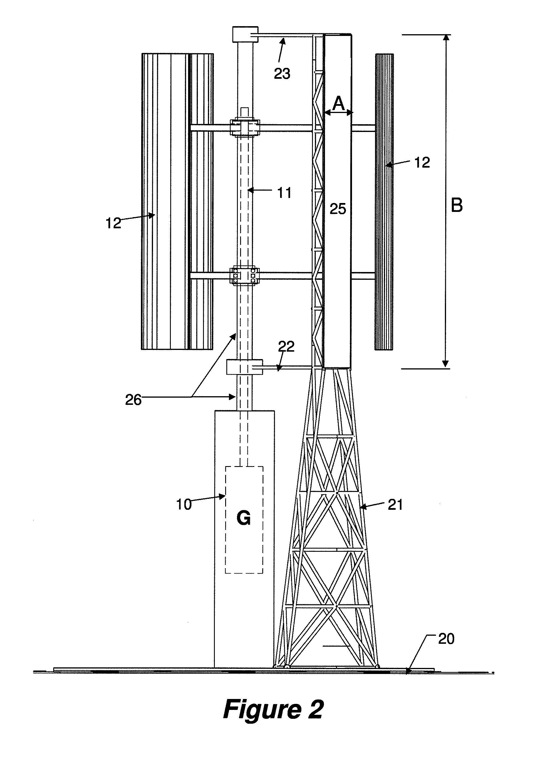 Wind deflector for wind turbine and wind turbine incorporating same