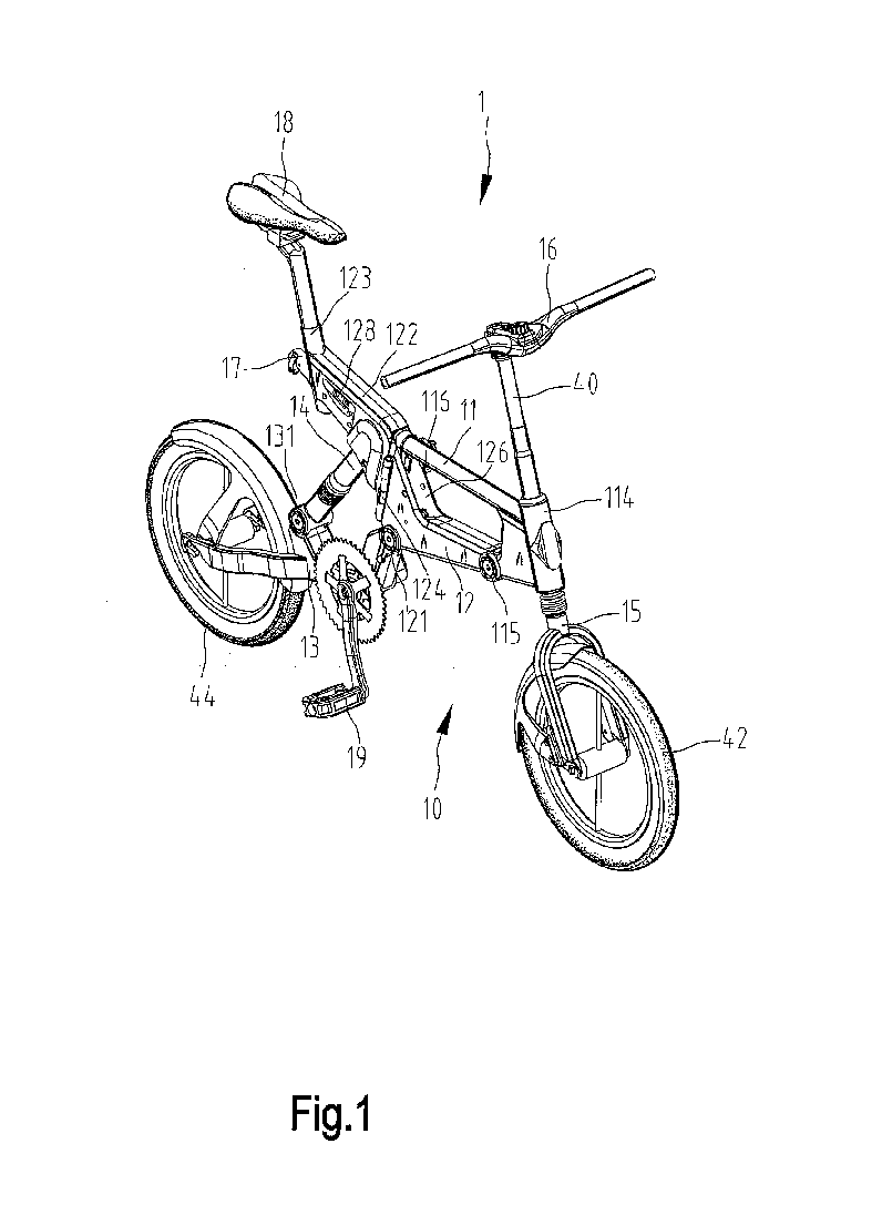 Collapsible bicycle