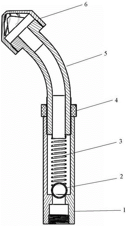 Anti-drip inner spiral controllable pressure sprinkler