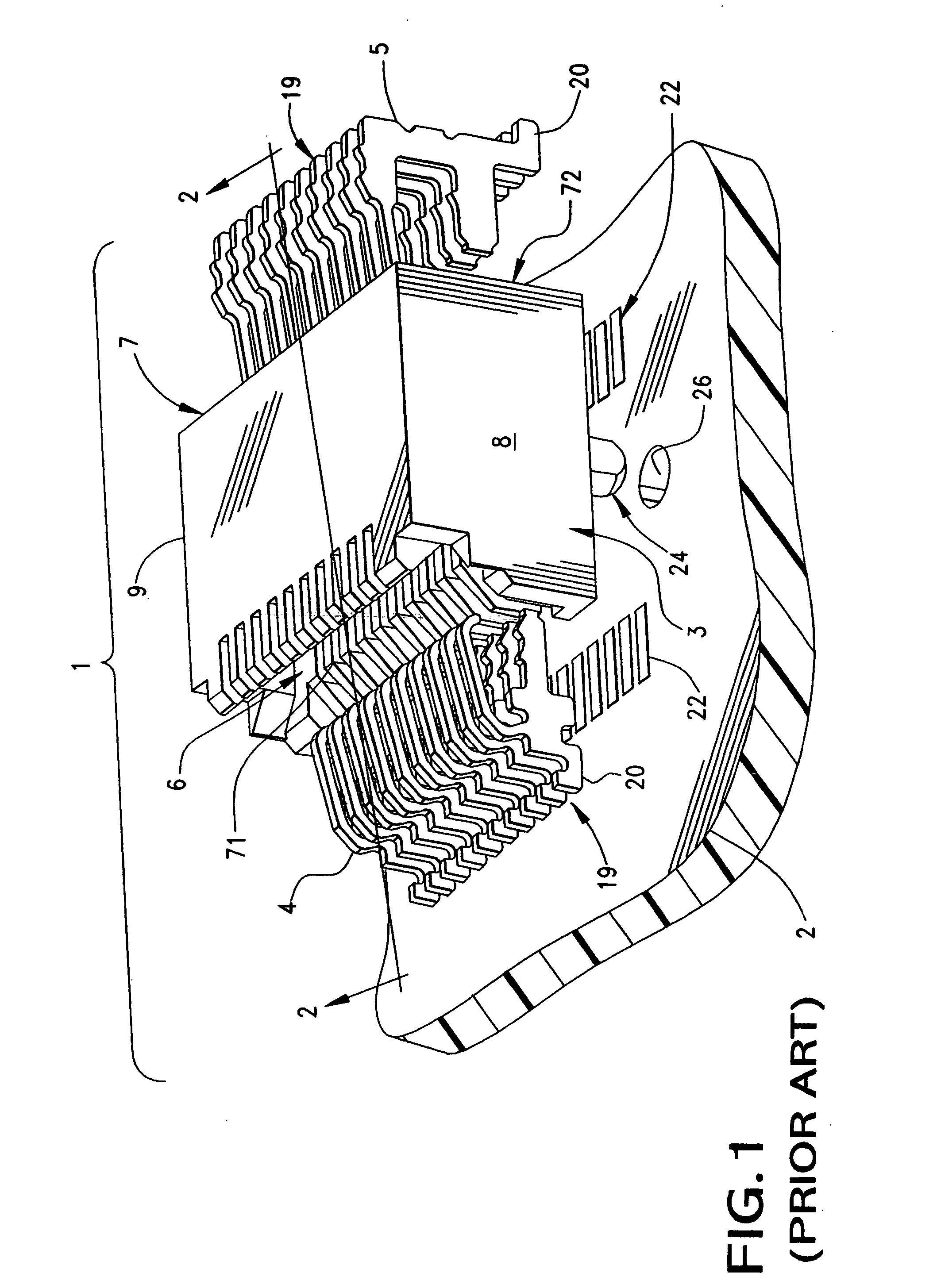 Edge card connector assembly with high-speed terminals