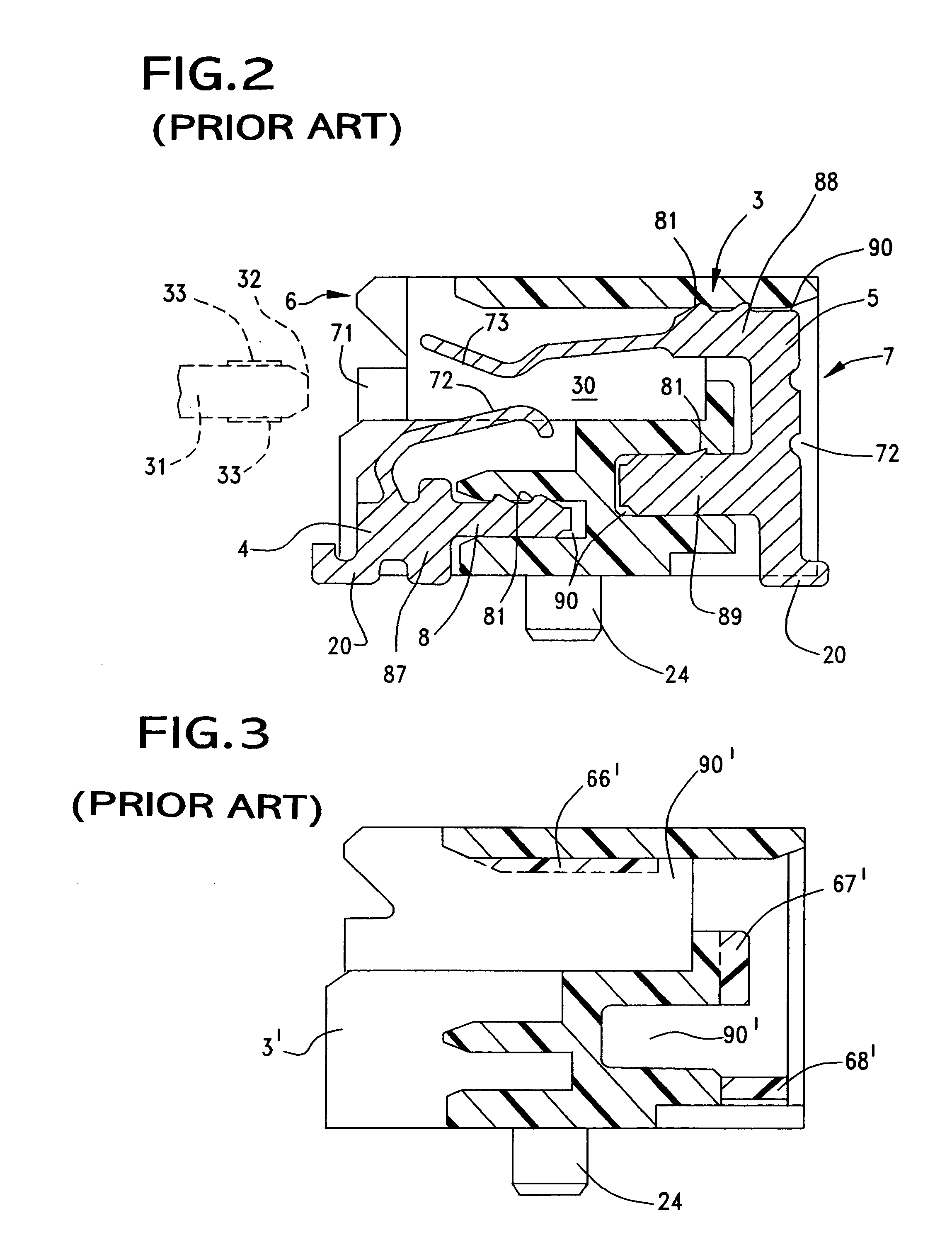 Edge card connector assembly with high-speed terminals