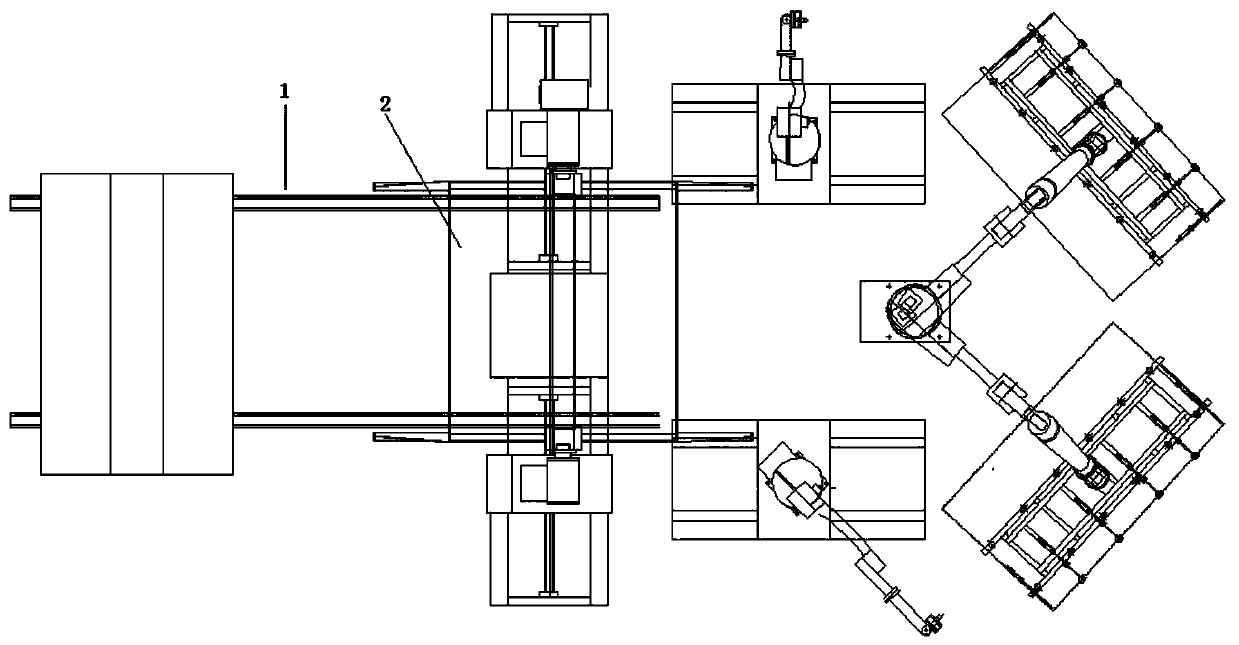 Packing method of high-voltage cable coil and packing device thereof