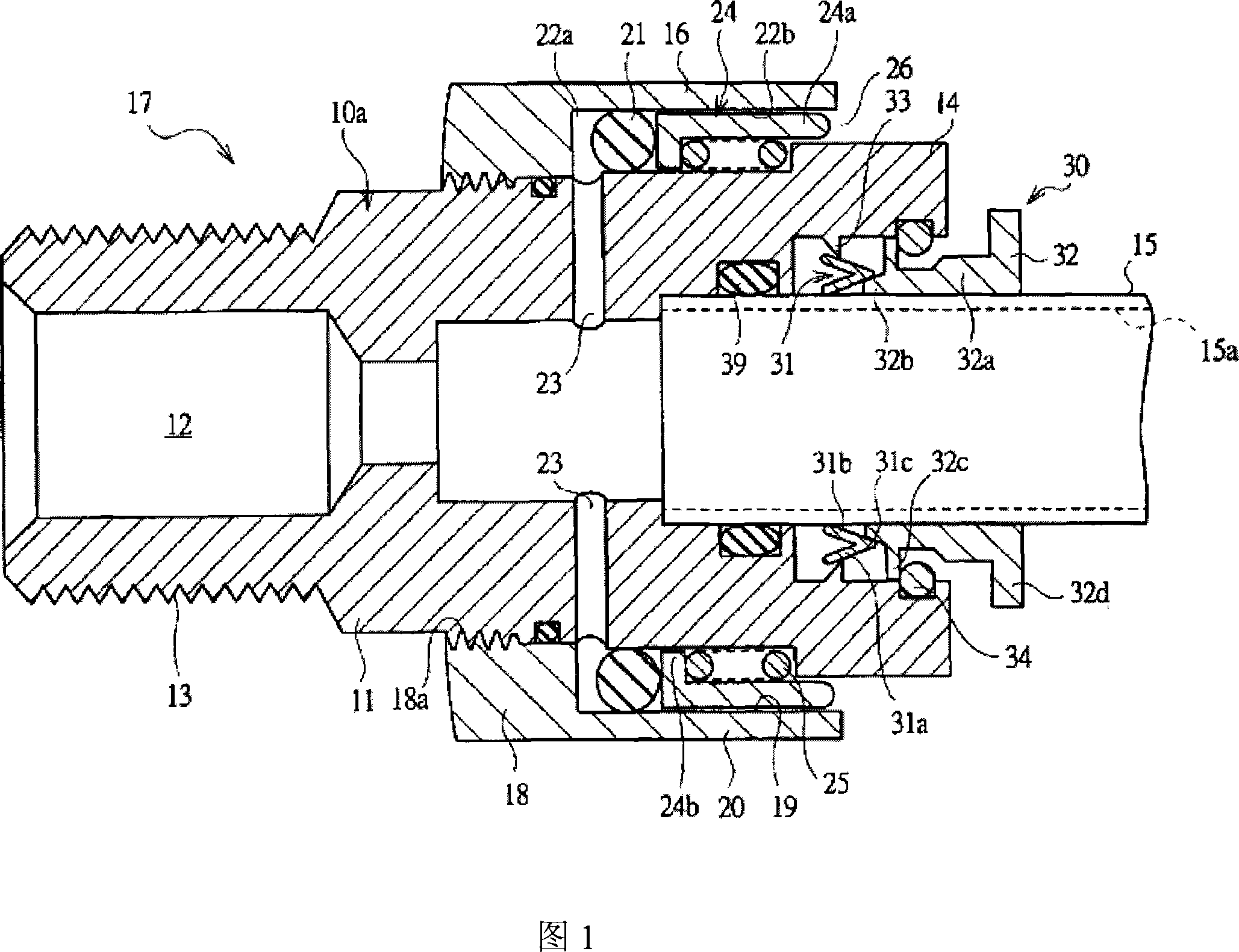 Pressure state display device