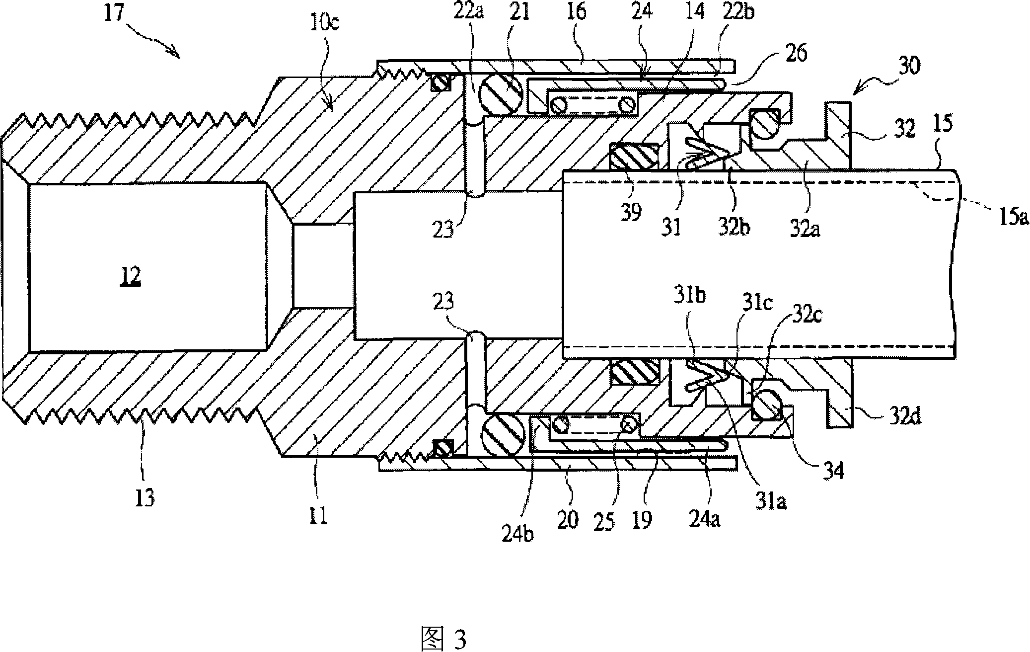 Pressure state display device