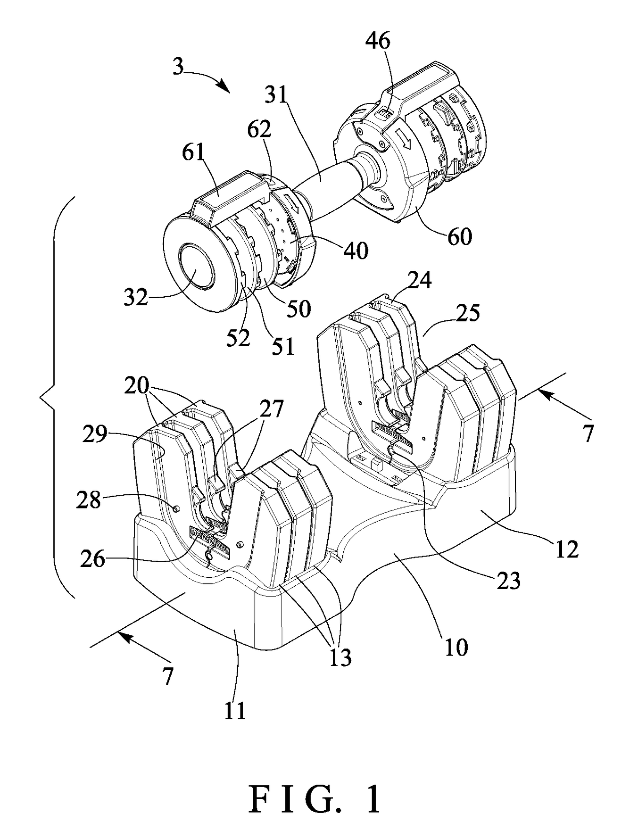 Adjustable exercise device