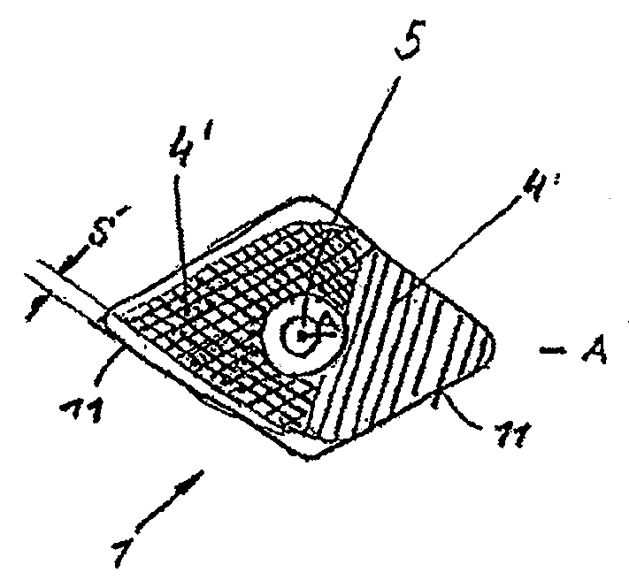 Cutting Insert Provided With Structured Surfaces