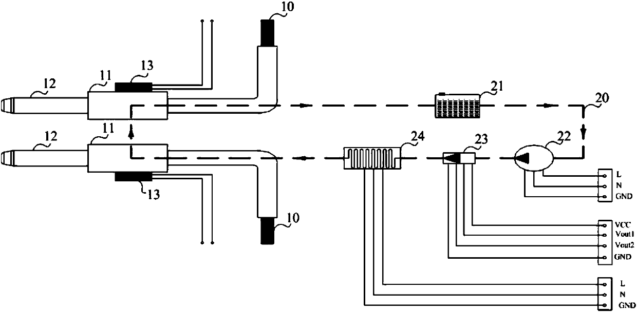 Liquid cooling high-power charging device and monitoring method thereof