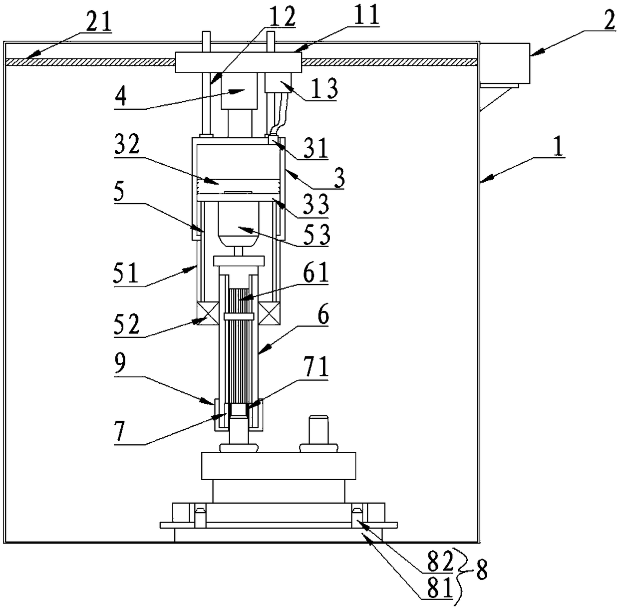 Automatic device for polishing and recycling of thread remanufacturing plating part