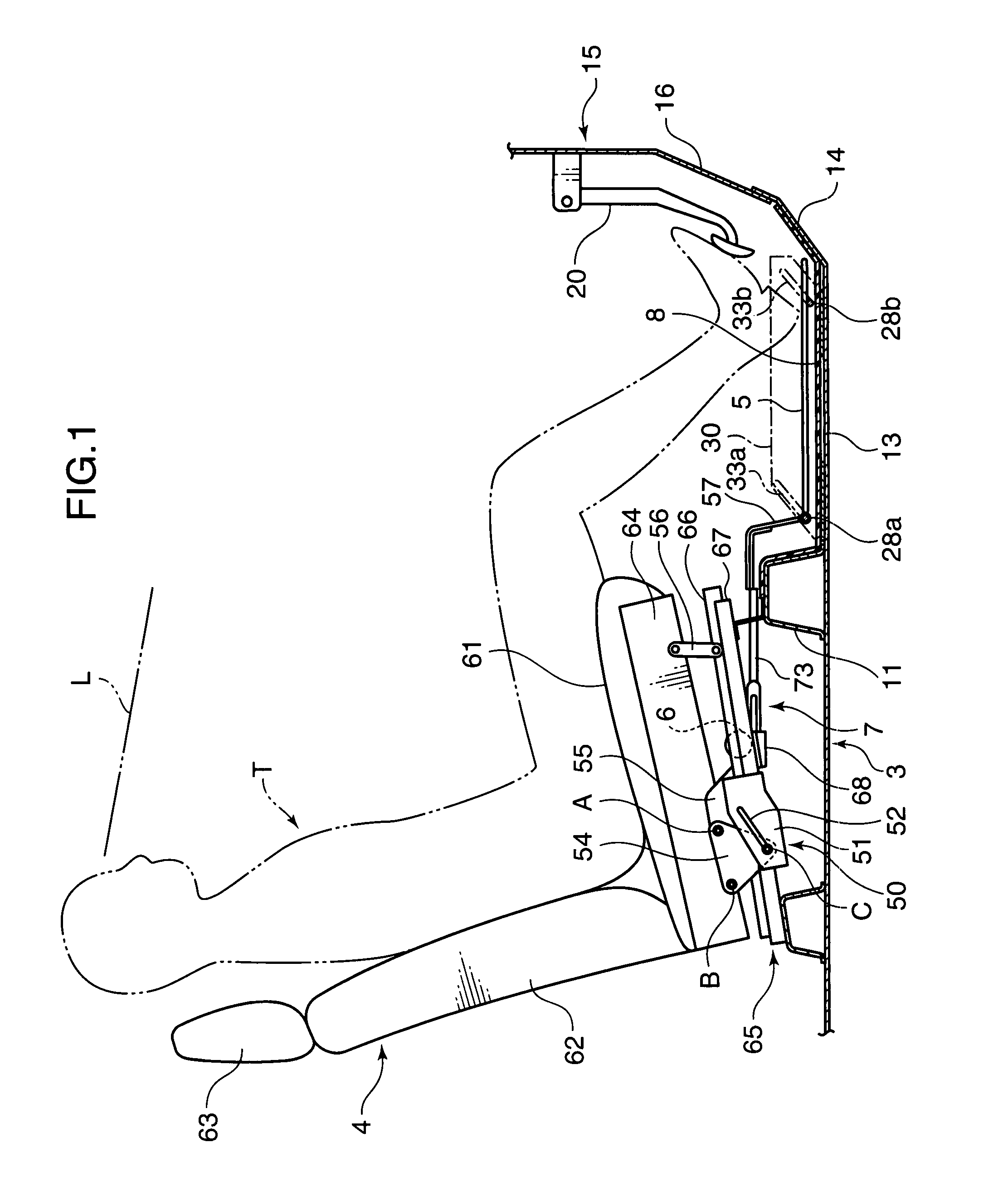 Movable floor apparatus for vehicle