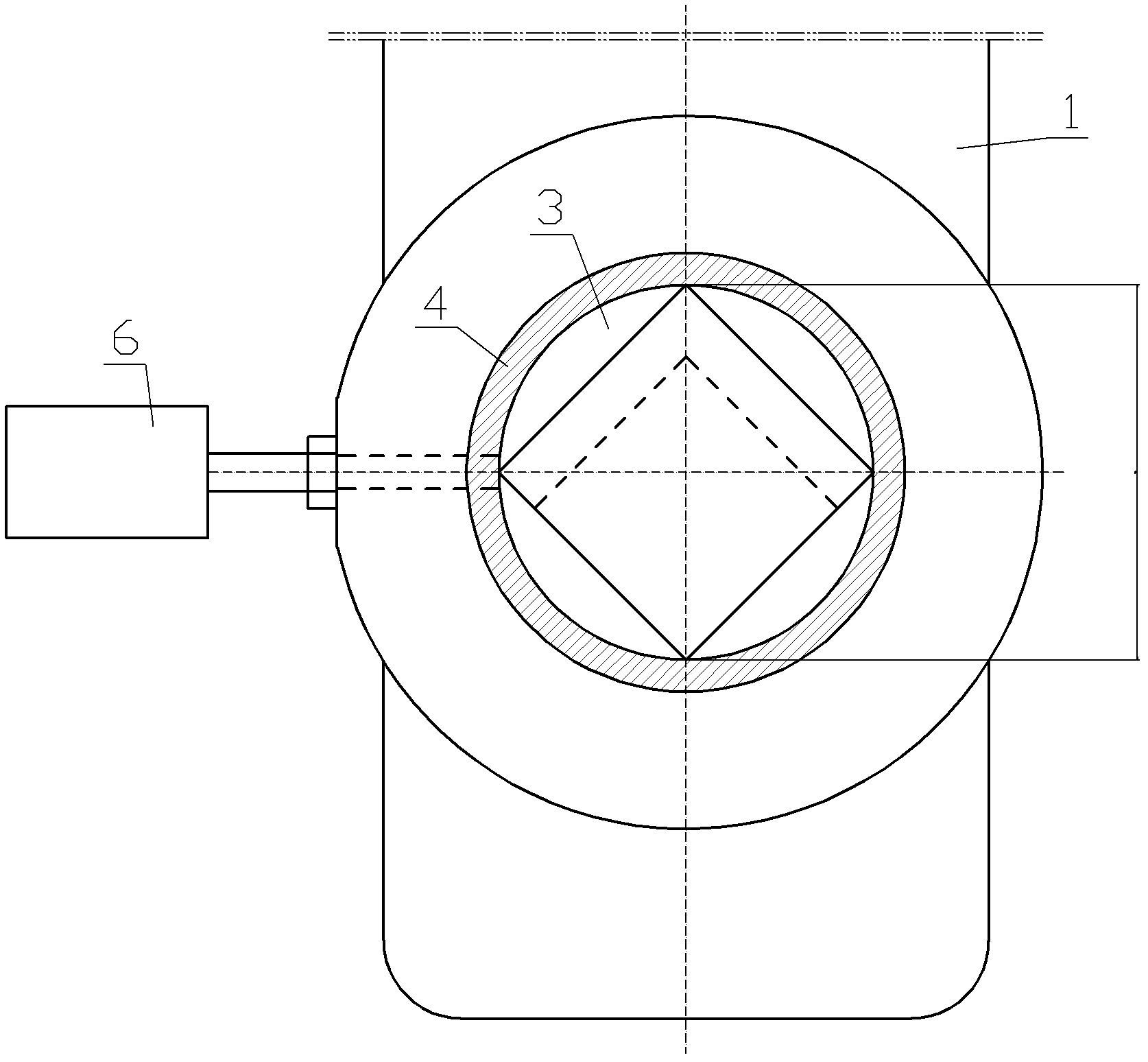 Flow Measurement and Control Device of Rhombus Valve