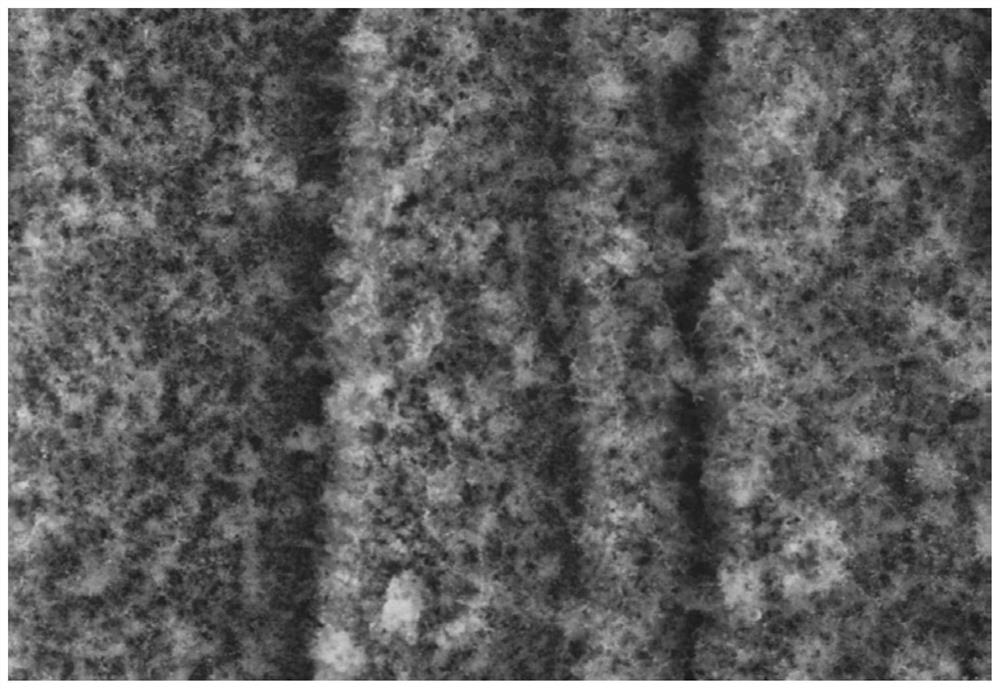 Layered wave-absorbing material and preparation method thereof