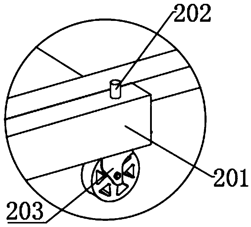 A slidable distribution box based on a bottom slide rail for electrical engineering