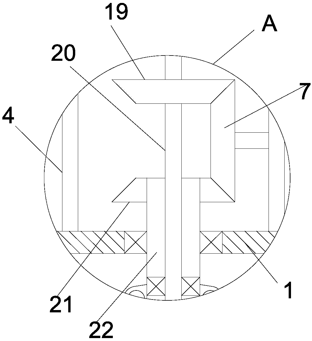 Multi-element feed raw material mixing device