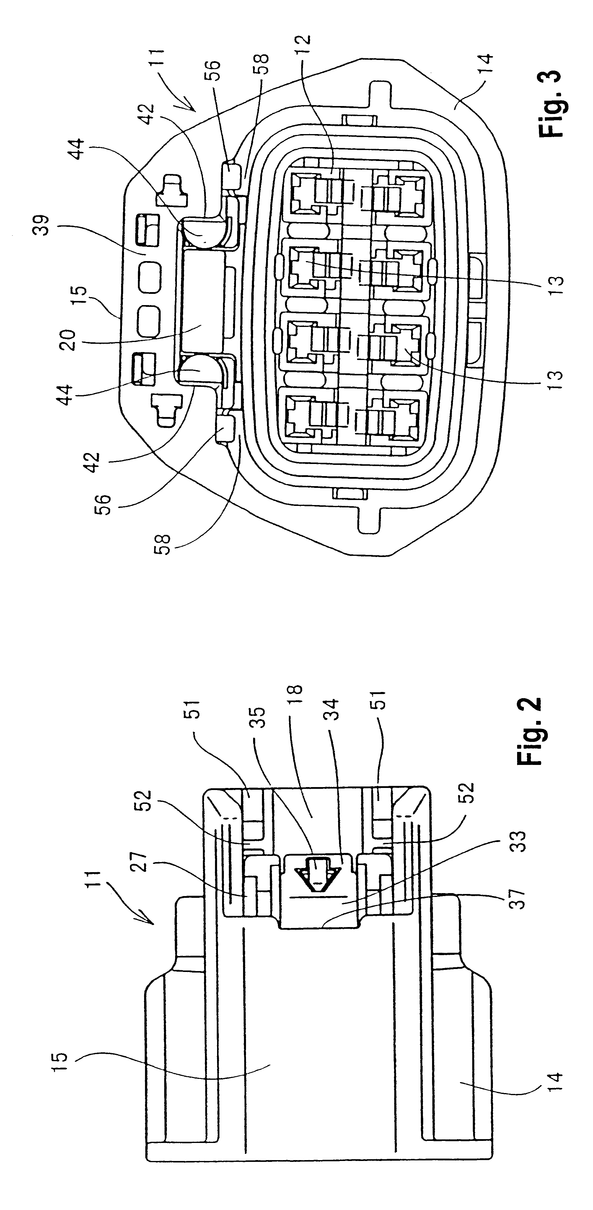 Fitting detecting connector