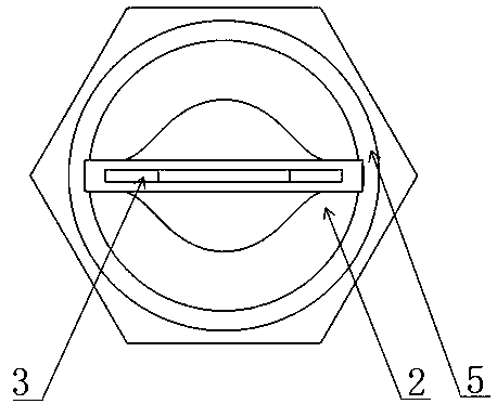 Spraying nozzle for removing fish scale through water jet flow